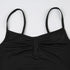Sleeveless Skinny Shirring Spaghetti Strap Bodysuit for Women Vacation Camisole